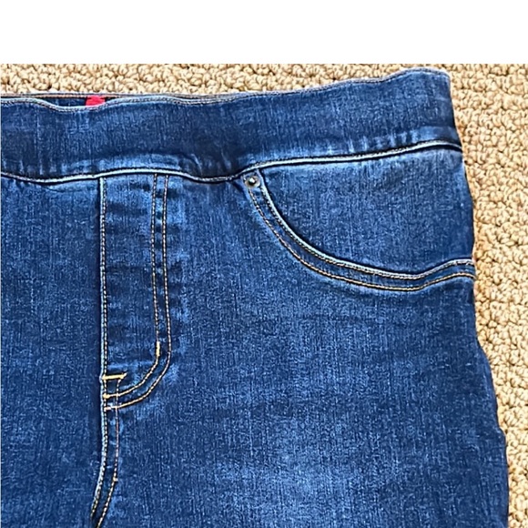 Spanx! Comfy!! Gorgeous color! Perfect distressing. - Picture 6 of 12